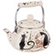 Чайник agness эмалированный, 2,5л, серия "Парижские коты" - фото 352634