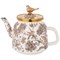 Чайник эмалированный agness, серия royal garden 1,0л подходит для индукцион.плит - фото 352861