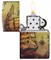 Зажигалка Zippo Pirate Ship с покрытием White Matte, латунь/сталь, белая, матовая, 38x13x57 мм - фото 354417