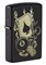 Зажигалка ZIPPO Gambling Design с покрытием Black Matte, латунь/сталь, чёрная, матовая, 38x13x57 мм - фото 354433