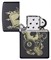 Зажигалка ZIPPO Gambling Design с покрытием Black Matte, латунь/сталь, чёрная, матовая, 38x13x57 мм - фото 354436