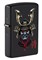 Зажигалка ZIPPO Samurai Helmet Design с покрытием Black Matte, латунь/сталь, чёрная, 38x13x57 мм - фото 354439