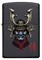 Зажигалка ZIPPO Samurai Helmet Design с покрытием Black Matte, латунь/сталь, чёрная, 38x13x57 мм - фото 354440