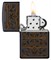 Зажигалка ZIPPO Circuit Pattern с покрытием Black Matte, латунь/сталь, чёрная, матовая, 38x13x57 мм - фото 354484