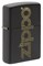Зажигалка ZIPPO Zippo Design с покрытием Black Matte, латунь/сталь, чёрная, матовая, 38x13x57 мм - фото 354518