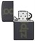 Зажигалка ZIPPO Zippo Design с покрытием Black Matte, латунь/сталь, чёрная, матовая, 38x13x57 мм - фото 354521