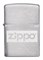 Подарочный набор ZIPPO: фляжка 89 мл и зажигалка, латунь/сталь, серебристый, в коробке с подвесом - фото 354675