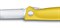 Нож для овощей VICTORINOX SwissClassic, складной, лезвие 11 см с волнистой кромкой, жёлтый - фото 355344
