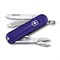 Нож-брелок VICTORINOX Classic SD Colors "Persian Indigo", 58 мм, 7 функций, полупрозрачный индиго - фото 355797