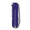 Нож-брелок VICTORINOX Classic SD Colors "Persian Indigo", 58 мм, 7 функций, полупрозрачный индиго - фото 355799