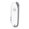 Нож-брелок VICTORINOX Classic SD Colors "Falling Snow", 58 мм, 7 функций, белый - фото 355826