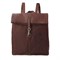 Рюкзак-сумка KLONDIKE DIGGER «Mara», натуральная кожа в темно-коричневом цвете, 32,5 x 36,5 x 11 см - фото 356200