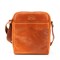 Сумка через плечо KLONDIKE DIGGER «Jake», натуральная кожа цвета коньяк, 26 x 22 x 7 см - фото 356210