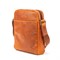 Сумка через плечо KLONDIKE DIGGER «Jake», натуральная кожа цвета коньяк, 26 x 22 x 7 см - фото 356211