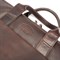 Сумка KLONDIKE DIGGER «Mavis», натуральная кожа в темно-коричневом цвете, 32 x 40 x 8 см - фото 356412