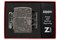 Зажигалка ZIPPO Armor® Wicca Design с покрытием Black Ice®, латунь/сталь, чёрная, 38x13x57 мм - фото 357067