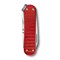 Нож-брелок VICTORINOX Classic SD Precious Alox "Iconic Red", 58 мм, 5 функций, красный - фото 357498
