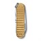 Нож-брелок VICTORINOX Classic SD Precious Alox "Brass Gold", 58 мм, 5 функций, золотистый - фото 357516