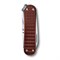 Нож-брелок VICTORINOX Classic SD Precious Alox "Hazel Brown", 58 мм, 5 функций, коричневый - фото 357522
