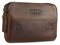 Ключница Mano "Don Leon", натуральная кожа в коричневом цвете, 12 х 7 см - фото 357553