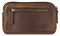 Ключница Mano "Don Leon", натуральная кожа в коричневом цвете, 12 х 7 см - фото 357557