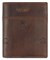 Бумажник Mano "Don Leon", натуральная кожа в коричневом цвете, 9,7 х 11,7 см - фото 357580
