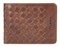 Бумажник Mano "Don Luca", натуральная кожа в коньячном цвете, 11 х 8,5 см - фото 357613
