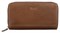 Кошелек Mano "Don Montez", натуральная кожа в коньячном цвете, 19 х 10,3 см - фото 357683