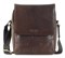Сумка через плечо Mano "Don Leon", натуральная кожа в коричневом цвете, 20 х 25 х 8 см - фото 357690