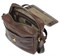 Сумка через плечо Mano "Don Leon", натуральная кожа в коричневом цвете, 20 х 25 х 8 см - фото 357694