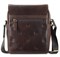 Сумка через плечо Mano "Don Leon", натуральная кожа в коричневом цвете, 20 х 25 х 8 см - фото 357695