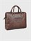 Сумка Mano "Don Leon", натуральная кожа в коричневом цвете, 41 х 29,5 х 8,5 см - фото 357705