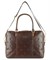 Сумка Mano "Don Leon", натуральная кожа в коричневом цвете, 42 х 30 х 11,5 см - фото 357719