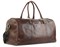 Сумка дорожная Mano "Don Leon", натуральная кожа в коричневом цвете, 50 х 27 х 24 см - фото 357721