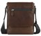 Сумка через плечо Mano "Don Valentino", натуральная кожа в коричневом цвете, 21 х 25 х 5 см - фото 357757