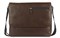 Сумка через плечо Mano "Don Valentino", натуральная кожа в коричневом цвете, 36,5 х 30 х 8 см - фото 357769