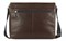 Сумка через плечо Mano "Don Valentino", натуральная кожа в коричневом цвете, 36,5 х 30 х 8 см - фото 357774
