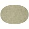 Салфетка подстановочная овальная двухсторонняя fabric, мятная - фото 361461