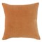 Чехол на подушку из хлопкового бархата коричневого цвета из коллекции essential, 45х45 см - фото 364231