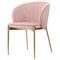 Кресло coral, велюр, пыльная роза - фото 365588