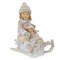 Фигурка декоративная "Ребёнок на санках", 2 в., L9 W5,5 H10,5 см, 2в. - фото 376980