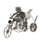 Подставка для бутылки "Мотоциклист", L41 W14,5 H23 см - фото 386943