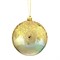 Украшение новогоднее Шар "Золотое напыление", набор из 12 шт, L35 W28 H21 D8 см - фото 390087