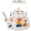 Чайник agness эмалированный серия "Фрукты" 4 л - фото 396584