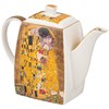 Чайный сервиз lefard "Поцелуй" 14 предметов, золотой (кор=2наб.) - фото 396898