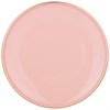 Тарелка закусочная bronco "Solo" 20,5 см пудровая - фото 397861
