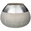 Ваза "Fidelis  gemma silver"  D=20 выстота 15 см - фото 401839