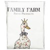 Сумка "Family farm",30х40 см ,белый, 100% хлопок,твил - фото 402162