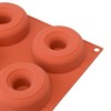 Форма силиконовая для приготовления пончиков Donuts, D7,5 см - фото 402484