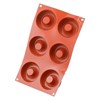 Форма силиконовая для приготовления пончиков Donuts, D7,5 см - фото 402489